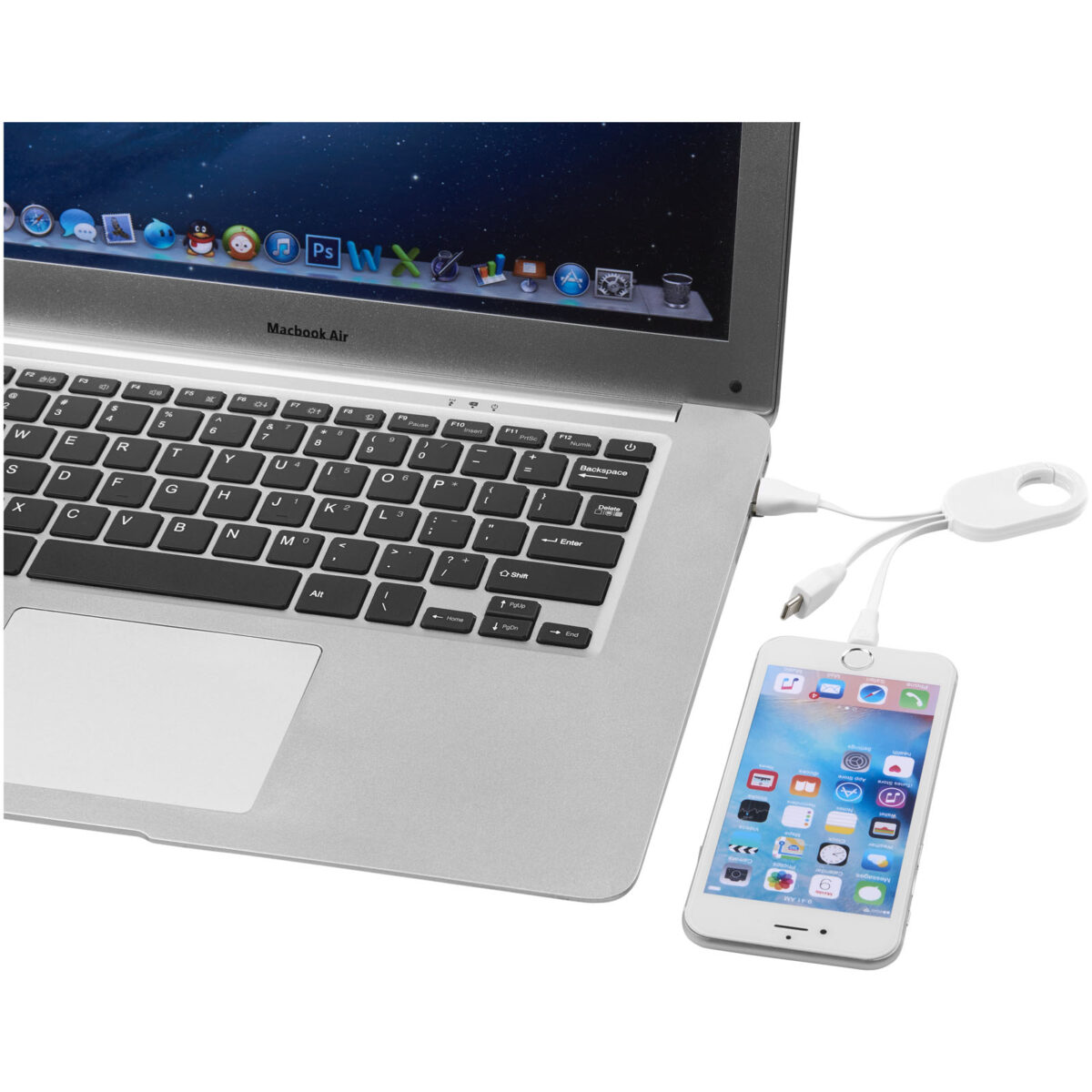 Troop 3-in-1 charging cable – White extra view