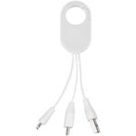 Troop 3-in-1 charging cable – White front view