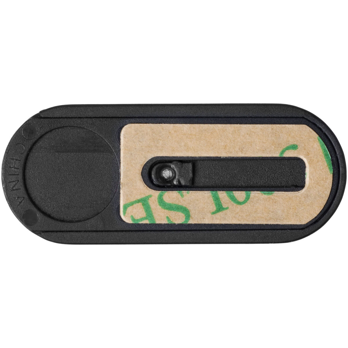 Hide camera blocker – Solid black back view