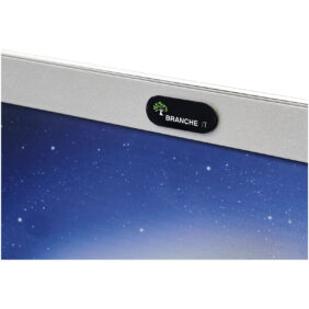 Hide camera blocker – Solid black with logo