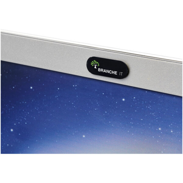 Hide camera blocker – Solid black with logo