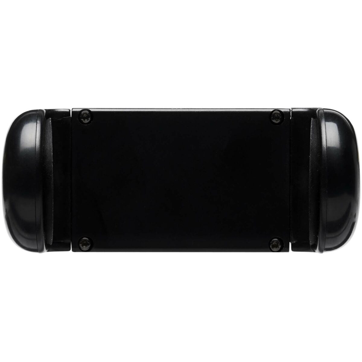 Grip car phone holder – Solid black front view