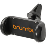 Grip car phone holder – Solid black with logo