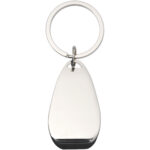 Don bottle opener keychain – Silver front view