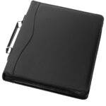 Ebony A4 briefcase portfolio – Solid black extra view