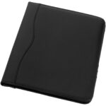 Ebony A4 portfolio – Solid black extra view