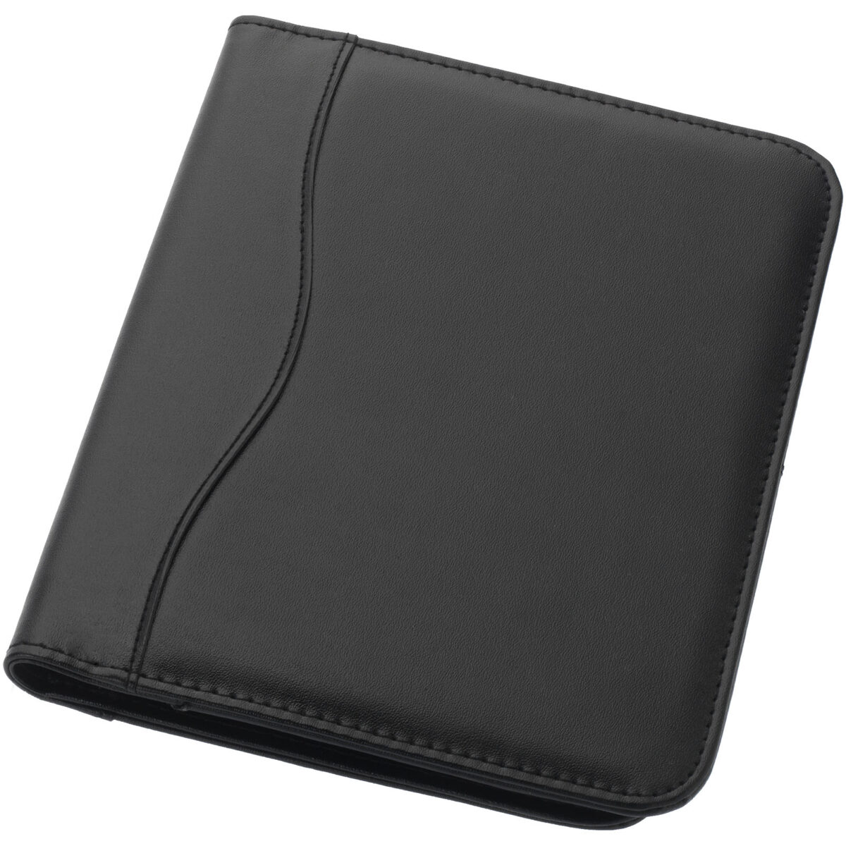 Ebony A5 portfolio – Solid black extra view
