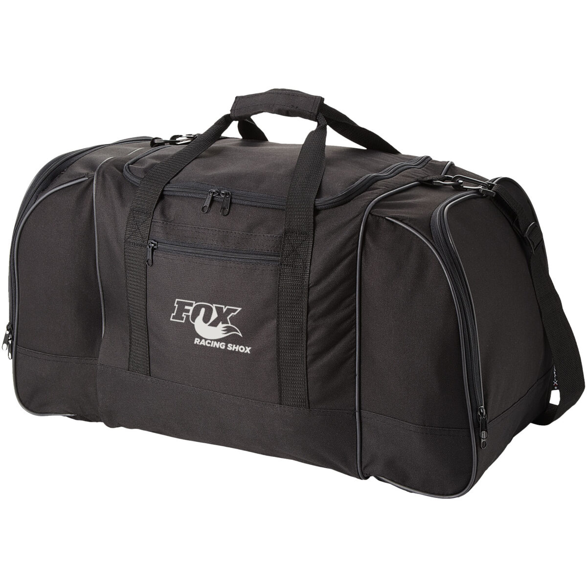 Nevada travel duffel bag 55L – Solid black with logo