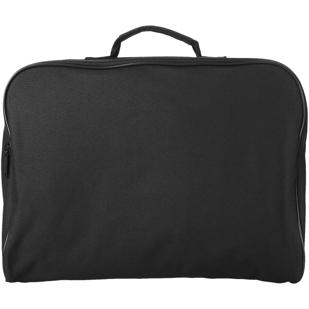 Florida conference bag 7L – Solid black front view