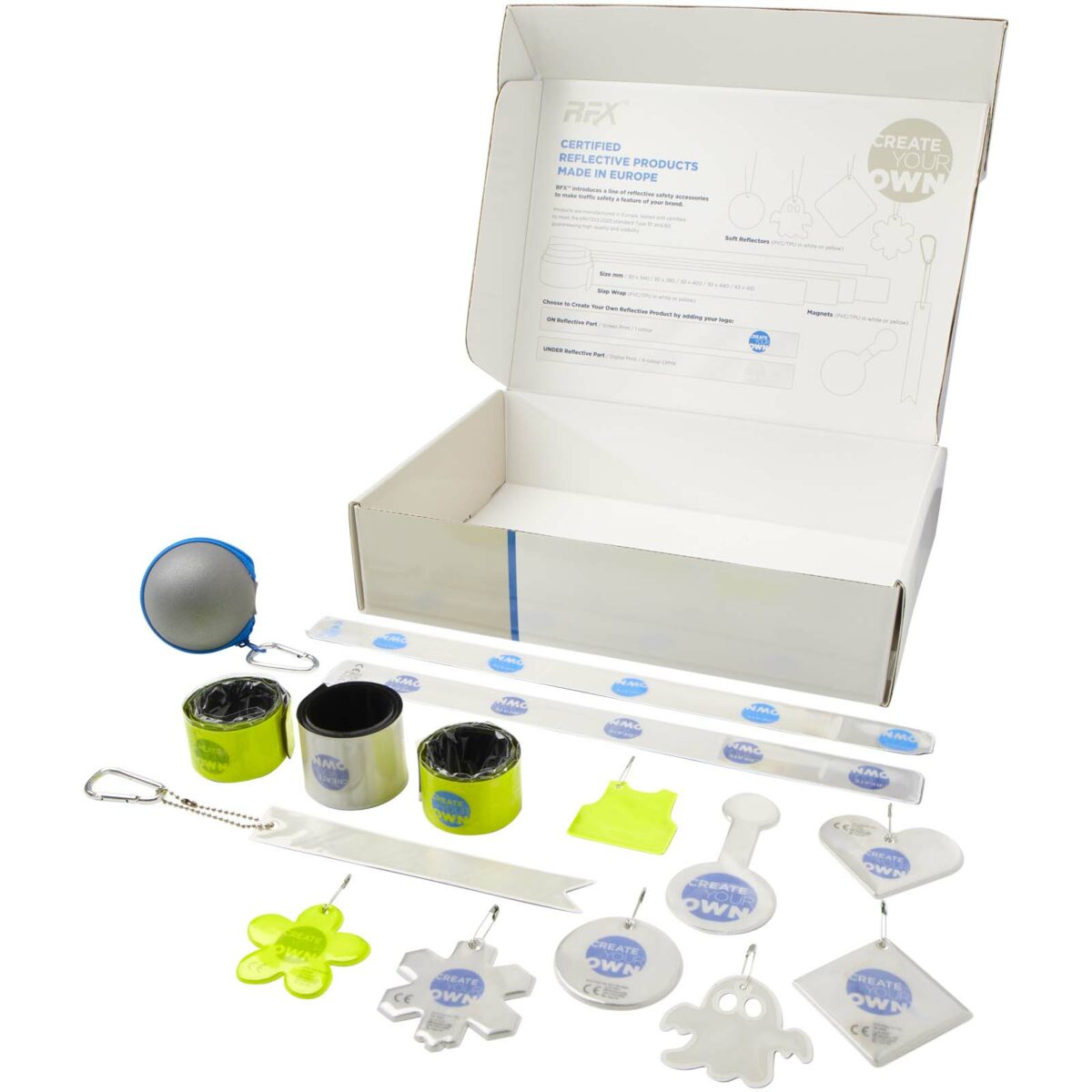 Reflective products sample box – White extra view