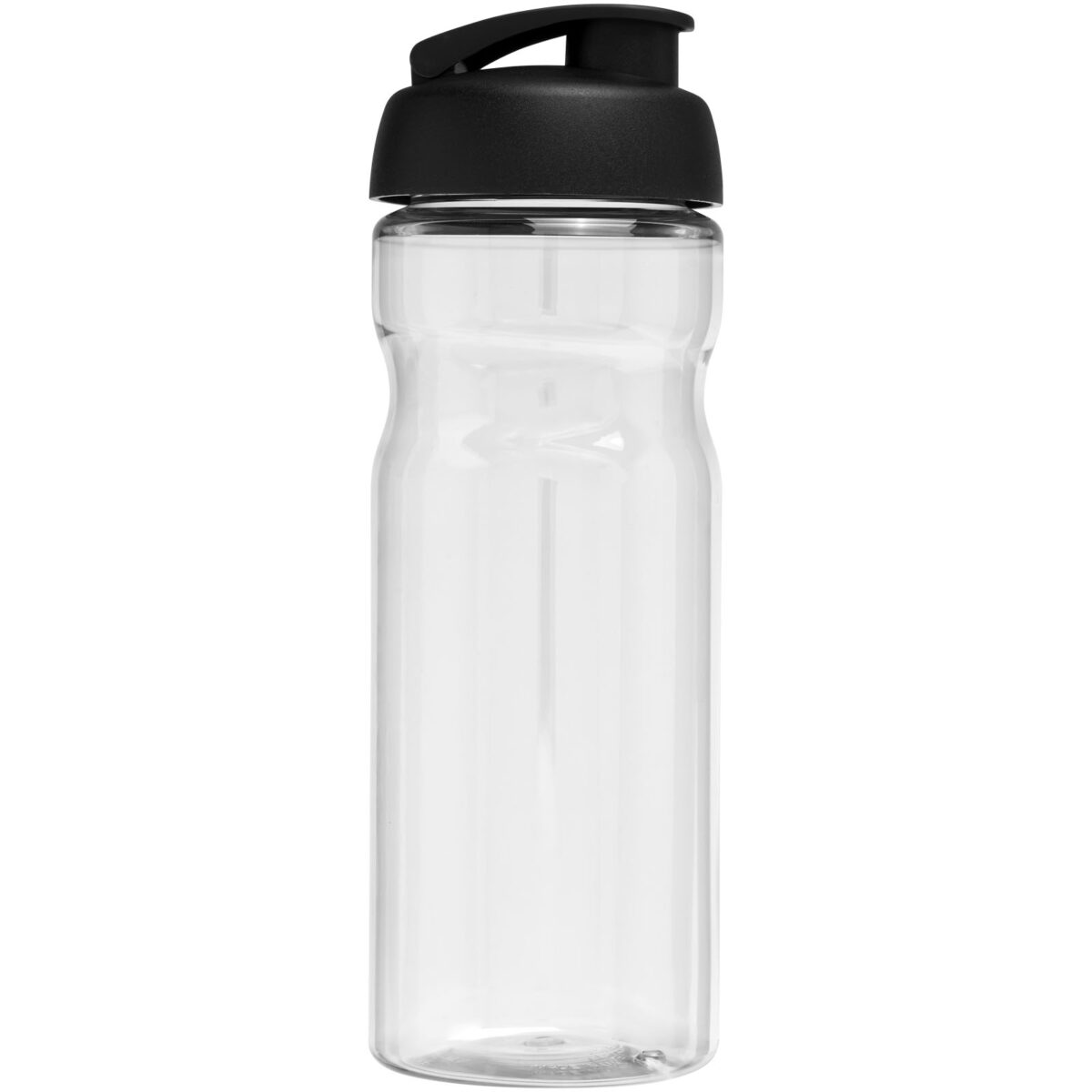 H2O Active® Base 650 ml flip lid sport bottle – Transparent back view