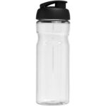 H2O Active® Base 650 ml flip lid sport bottle – Transparent back view