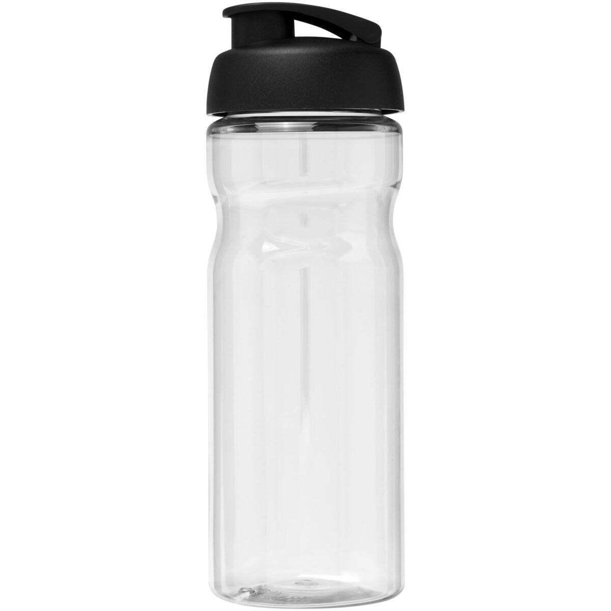 H2O Active® Base 650 ml flip lid sport bottle – Transparent front view