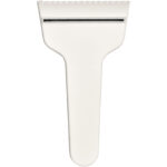 Shiver t-shaped recycled ice scraper – White front view