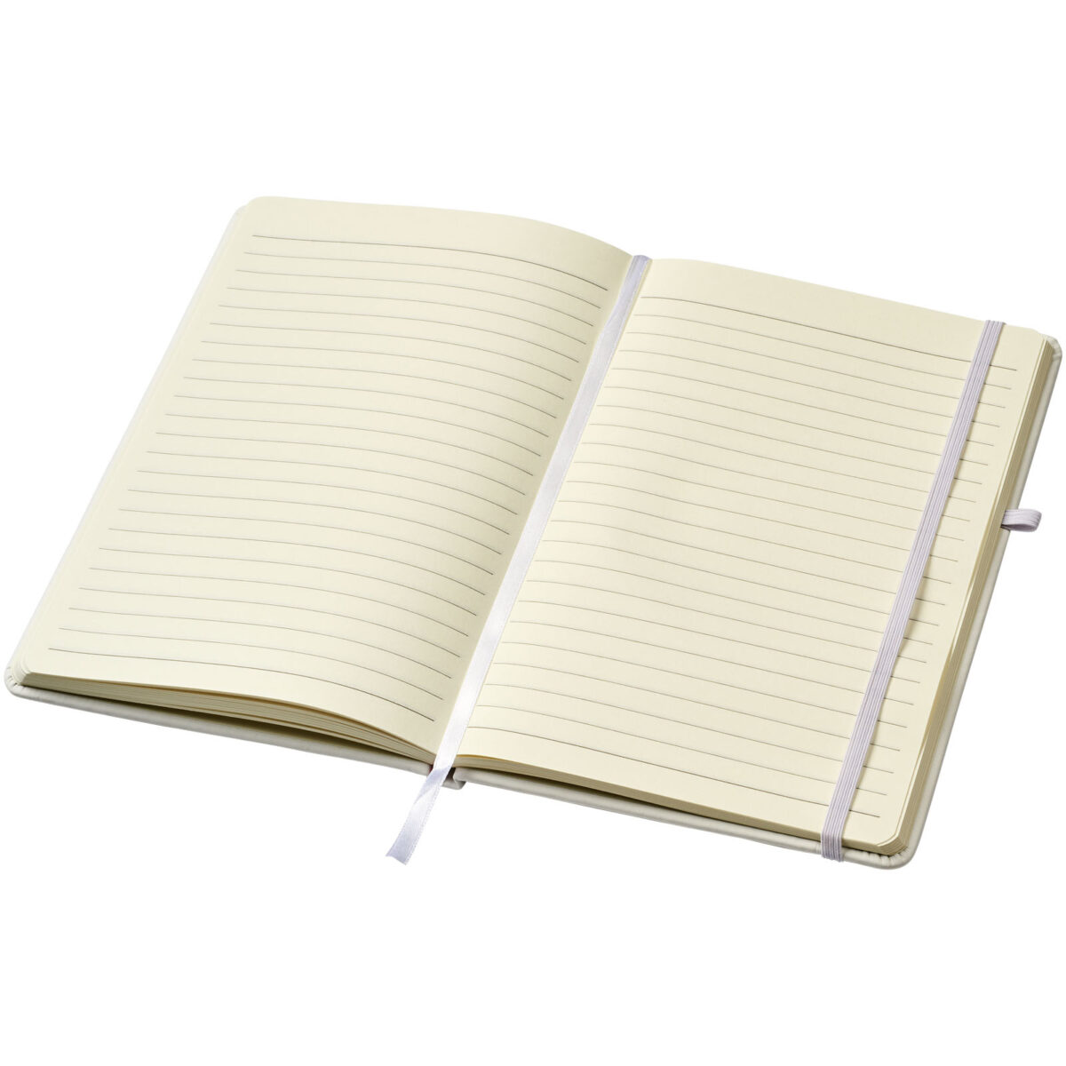 Polar A5 notebook with lined pages – White extra view