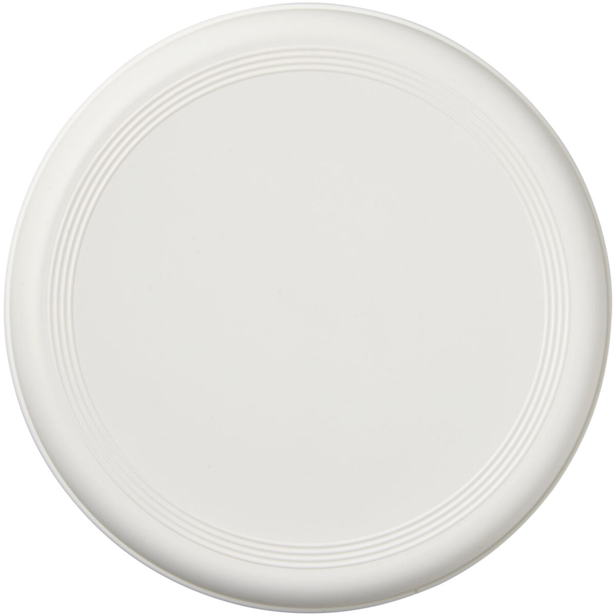 Crest recycled frisbee – White front view