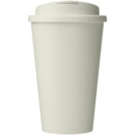 Americano®­­ Renew 350 ml insulated tumbler with spill-proof lid – Ivory white front view
