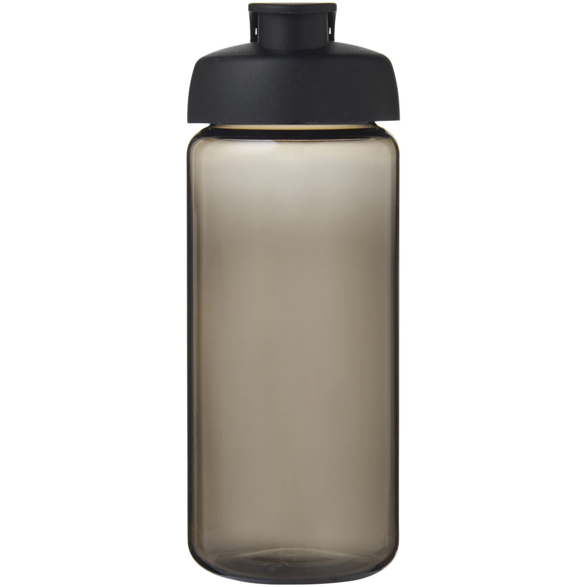 H2O Active® Octave Tritan™ 600 ml flip lid sport bottle – Charcoal front view