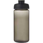 H2O Active® Octave Tritan™ 600 ml flip lid sport bottle – Charcoal front view