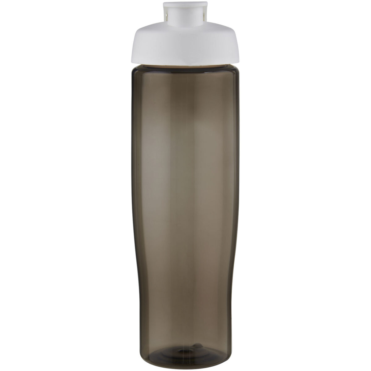 H2O Active® Eco Tempo 700 ml flip lid sport bottle – White front view