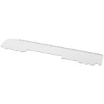 Tait 30cm lorry-shaped recycled plastic ruler – White with logo