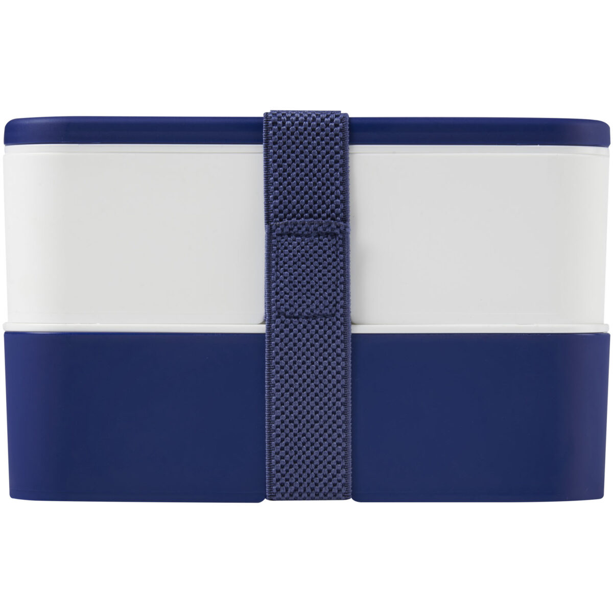 MIYO double layer lunch box – Blue back view