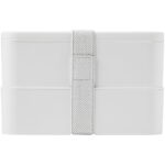 MIYO Pure double layer lunch box – White back view