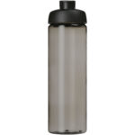 H2O Active® Eco Vibe 850 ml flip lid sport bottle – Charcoal front view