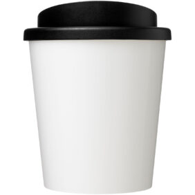Brite-Americano® Espresso Recycled 250 ml insulated tumbler – White front view