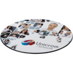 Brite-Mat® round coaster – Solid black extra view