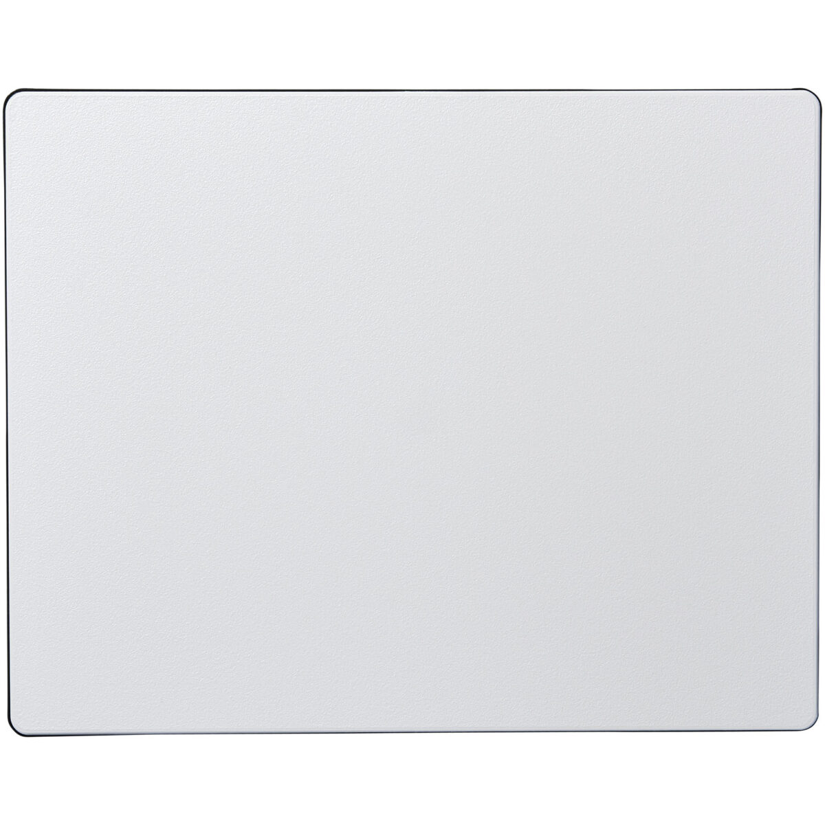 Brite-Mat® rectangular mouse mat – Solid black front view