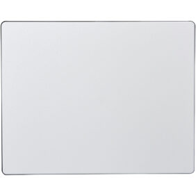 Brite-Mat® rectangular mouse mat – Solid black front view
