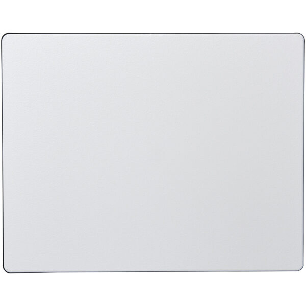 Brite-Mat® rectangular mouse mat – Solid black front view