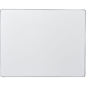 Brite-Mat® mouse mat with tyre material – Solid black front view