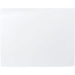 Brite-Mat® lightweight mouse mat – White front view