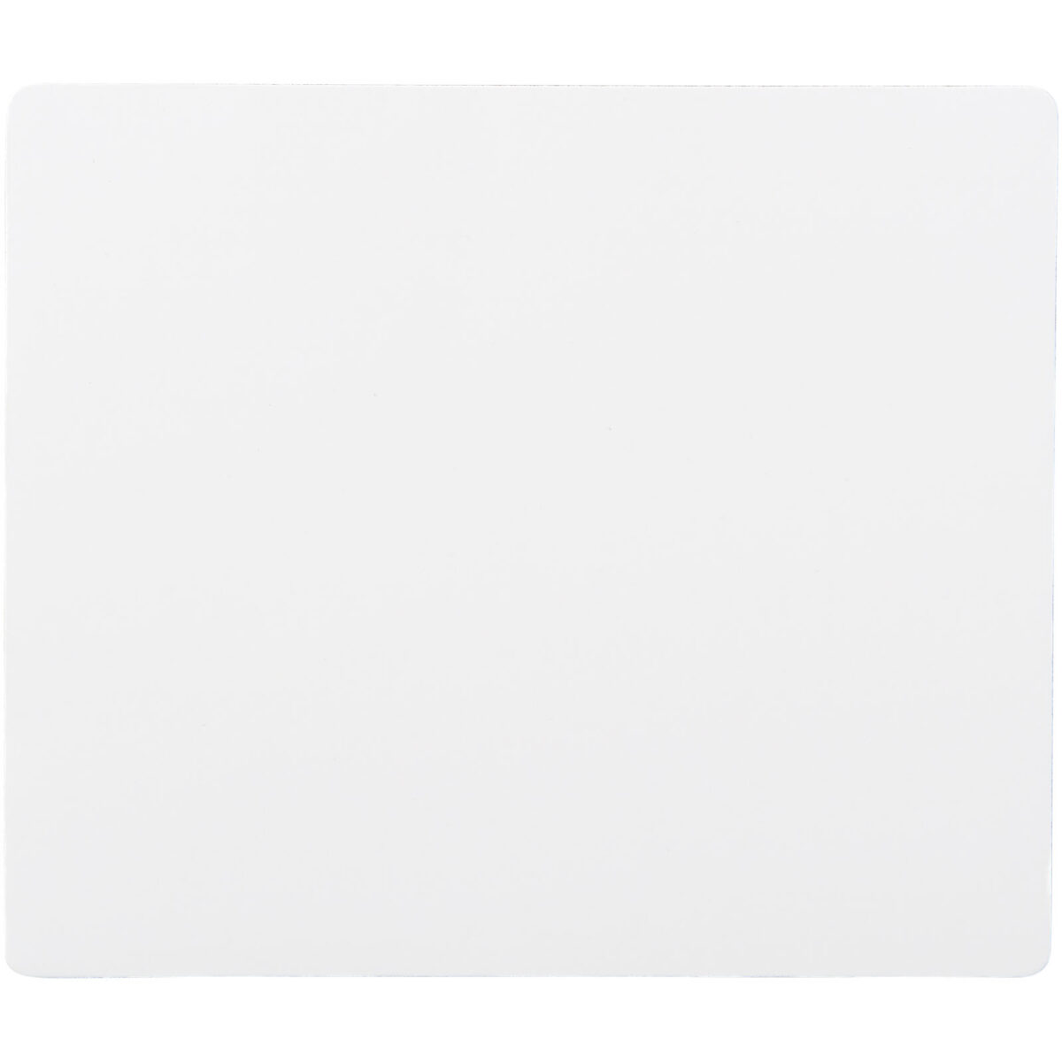 Q-Mat® rectangular mouse mat – Solid black front view