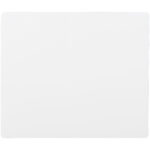 Q-Mat® rectangular mouse mat – Solid black front view