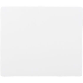Q-Mat® rectangular mouse mat – Solid black front view
