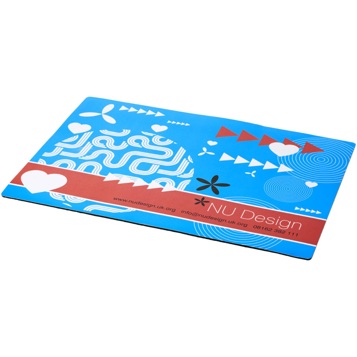 Q-Mat® A2 sized desk mat – Solid black extra view