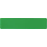 Rothko 15 cm plastic ruler – Green back view