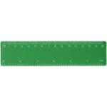 Rothko 15 cm plastic ruler – Green front view