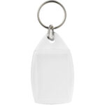 Access P5 keychain – Transparent clear front view