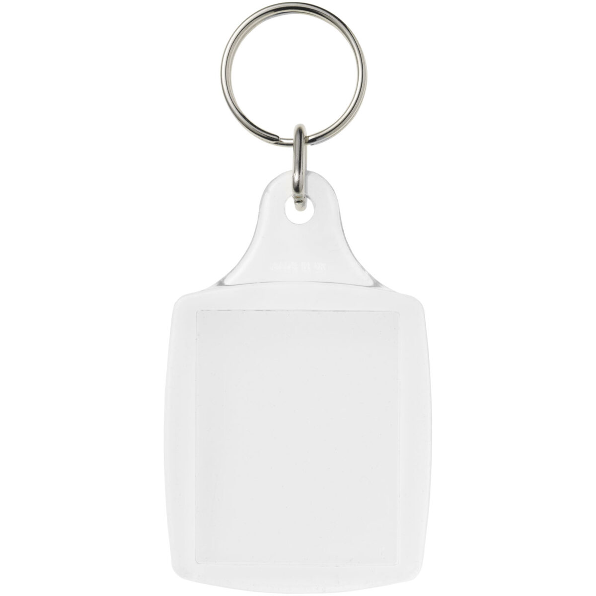 Tour A5 keychain – Transparent clear front view