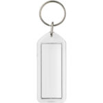 Stein F1 reopenable keychain – Transparent clear front view