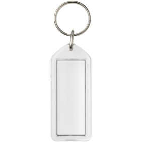 Stein F1 reopenable keychain – Transparent clear front view