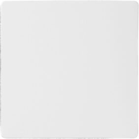 Q-Mat® square coaster – Solid black front view