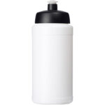 Baseline® Plus 500 ml bottle with sports lid – White front view