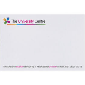 Sticky-Mate® sticky notes 150x100mm – White front view