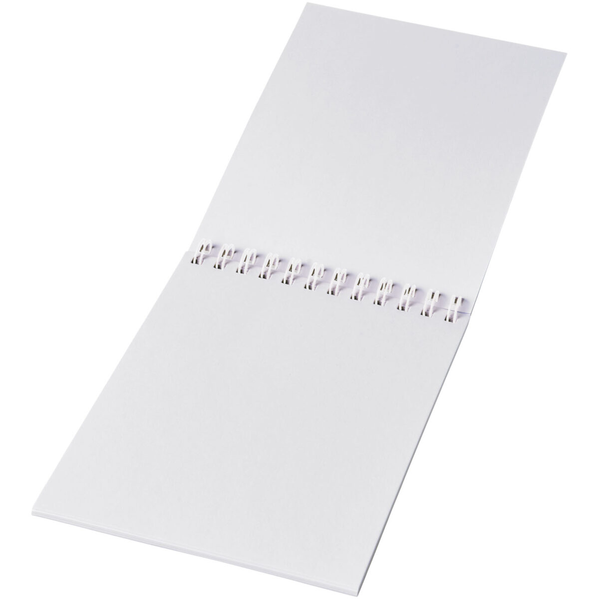 Desk-Mate® spiral A6 notebook – White extra view