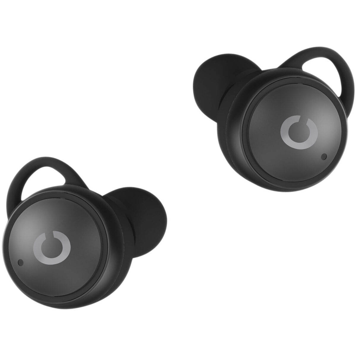 Prixton TWS160S sport Bluetooth® 5.0 earbuds – Solid black extra view